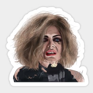 How About a Kiss, Santy Claus? Sticker